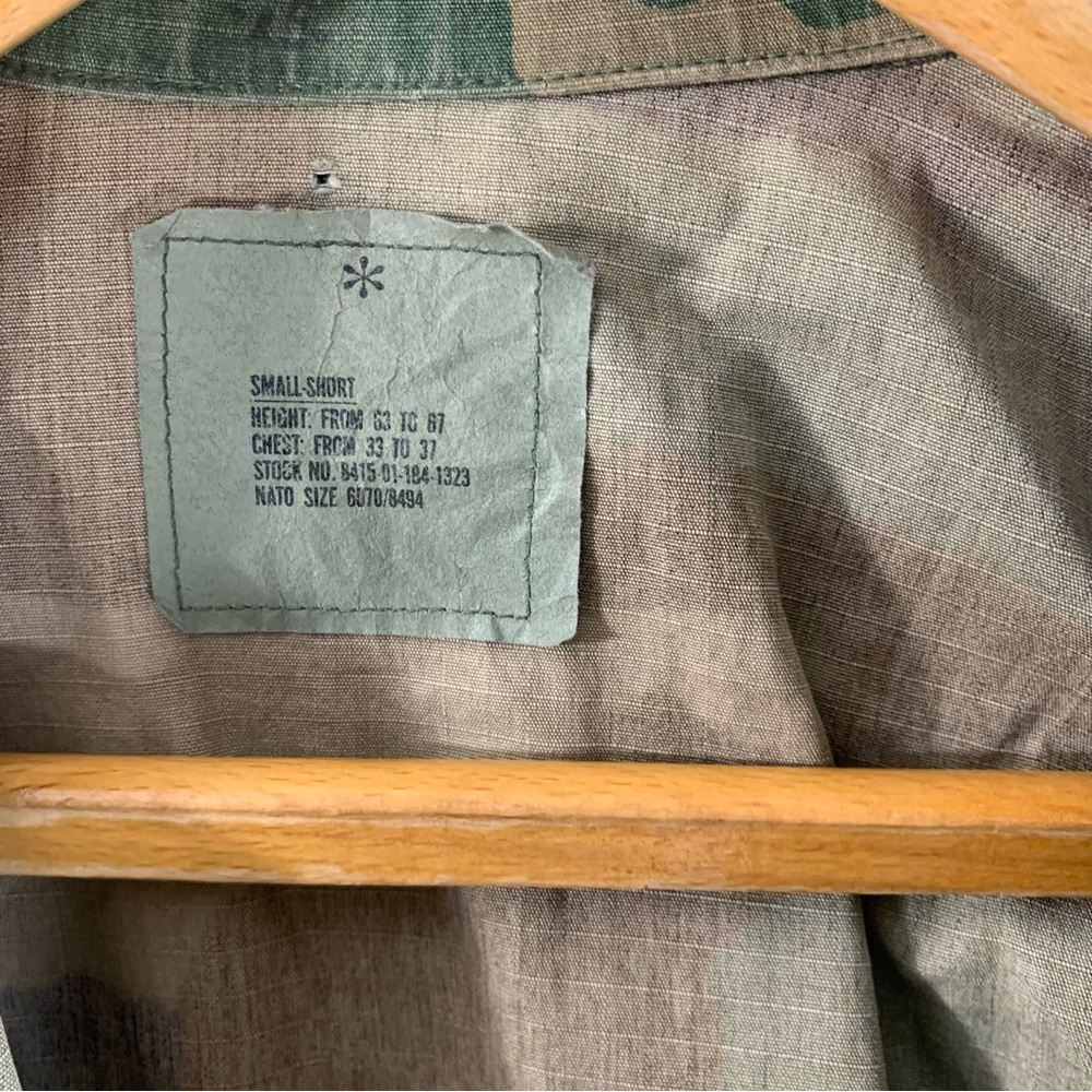 US air force Army camo aviator combat jacket - Picture 8 of 10